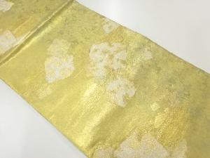 リサイクル　破れ色紙模様織出し袋帯